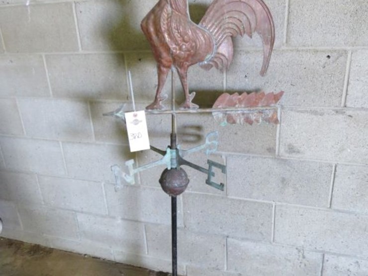 antique-weather-vane-with-rooster-image-1