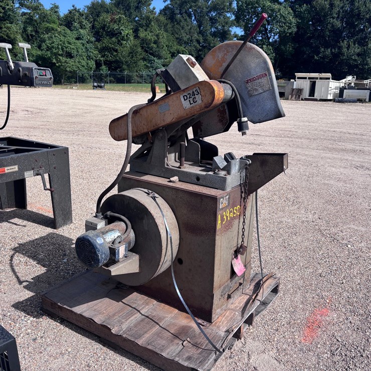 #3455 • CAT CHOP SAW