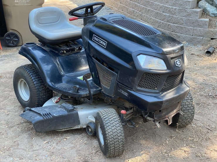 #165-•-benefit-of-jefferson-public-radio-2017-craftsman-t-3100-riding-lawn-mower-image-1