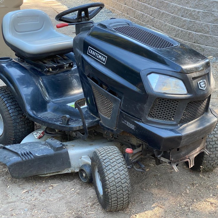 #165 • Benefit of Jefferson Public Radio 2017 Craftsman T-3100 Riding Lawn Mower
