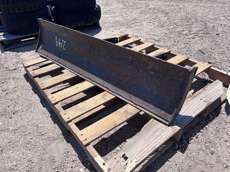 #3494-•-4ft-push-blade-for-mini-excavator-image-1