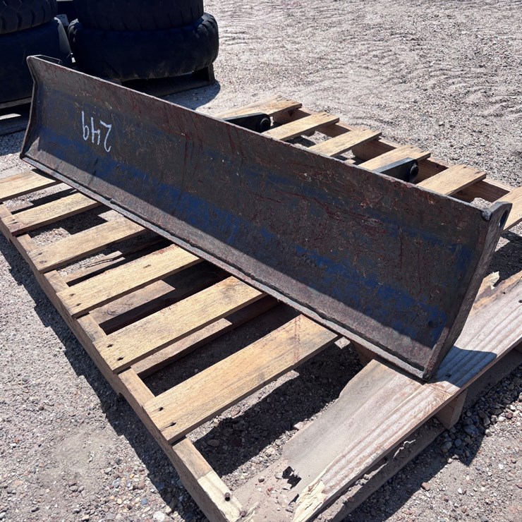 #3494 • 4ft PUSH BLADE FOR MINI EXCAVATOR