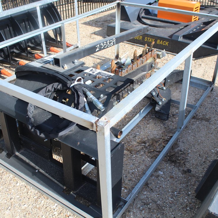 #3459 • HYD TRENCHER, FITS SKID STEER