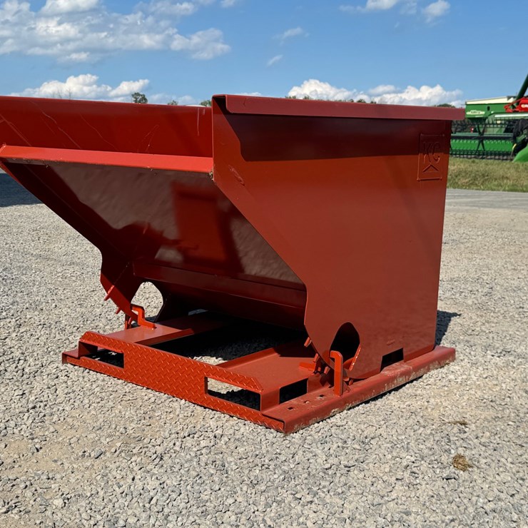 #4078 • Self Dumping Hopper With Fork Pockets