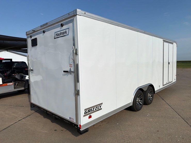 2020--haulmark-grizzly-hd-8-1/2ft-x-24ft-enclosed-trailer----like-new-image-4
