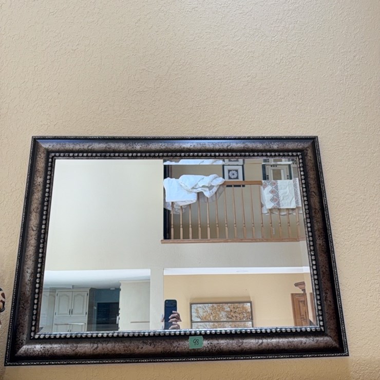 large wall mirror