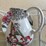 decorative-glass-pitcher-and-plate,-birds-&-cross-image-4