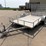 2018-k&o-pacesetter-7ft-x-12ft-aluminum-bumper-hitch-flatbed-trailer-image-2