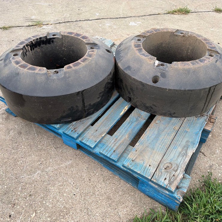 2-Case IH Wheel Weights