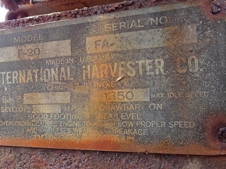 farmall-f20-tractor-(not-running)-image-5