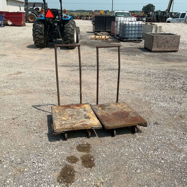 4 wheel cart with handle