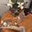 everything-on-top-of-the-table,-includes-driftwood-decorated-piece,-flowers,-starkweather-public-school-mug-from-1977-image-4
