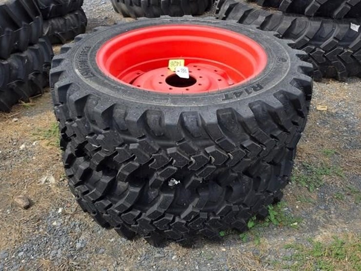 2-good-year-340/70r28-tractor-tires-&-rims-image-3