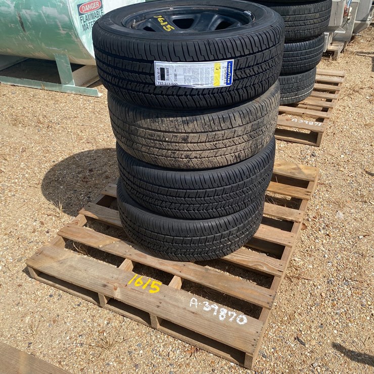 #1615 • (4) GOOD YEAR EAGLE RS-A ON 5 LUG RIMS