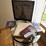 modern-diamond-shaped-wall-decoration,-eifel-tower-background-piece,-religious-books-and-other-items.-(less-table)-image-4