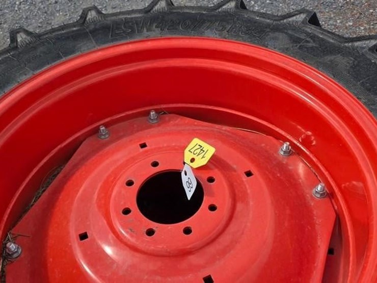 2-good-year-420/75r34-tractor-ties-&-rims-image-5