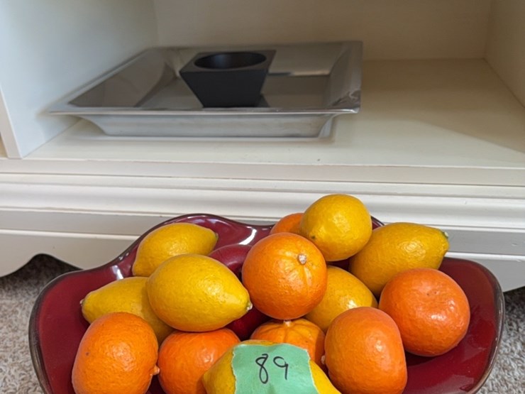 serving-tray,-fruit-bowl-with-fake-fruit-image-1