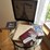 modern-diamond-shaped-wall-decoration,-eifel-tower-background-piece,-religious-books-and-other-items.-(less-table)-image-3