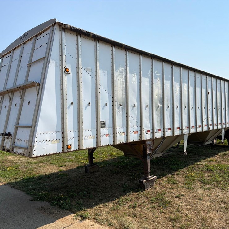 1987 Merrit Aluminum 41ft Grain Trailer