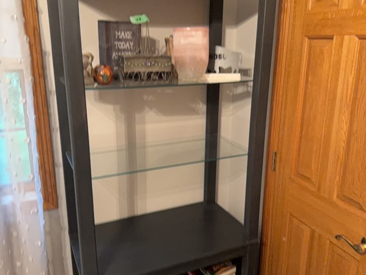 6-foot-shelf,-excellent-quality,-grey,-has-glass-shelves-and-top-light---note:--lot-48-is-an-exact-match-to-this-one.-it-was-decided-to-sell-them-separate.-image-6