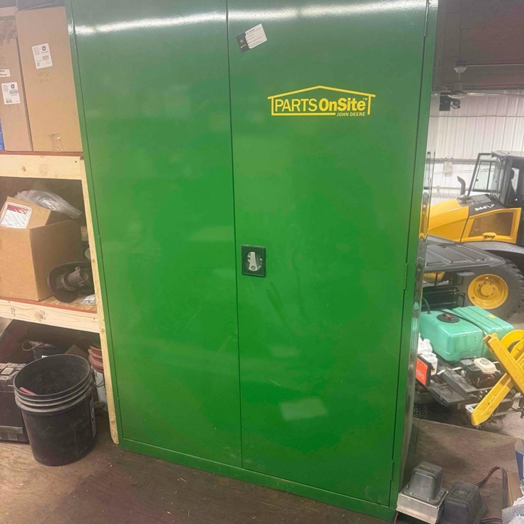 John Deere Parts Cabinet