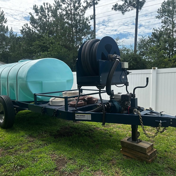 Pristine Ag-Spray Tanker Trailer with 1610 Gallon Tank and AS300 pump