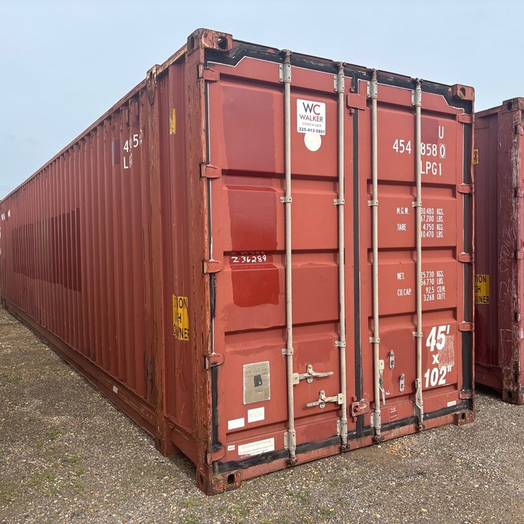 #1205 • 45FT HIGH CUBE CONTAINER