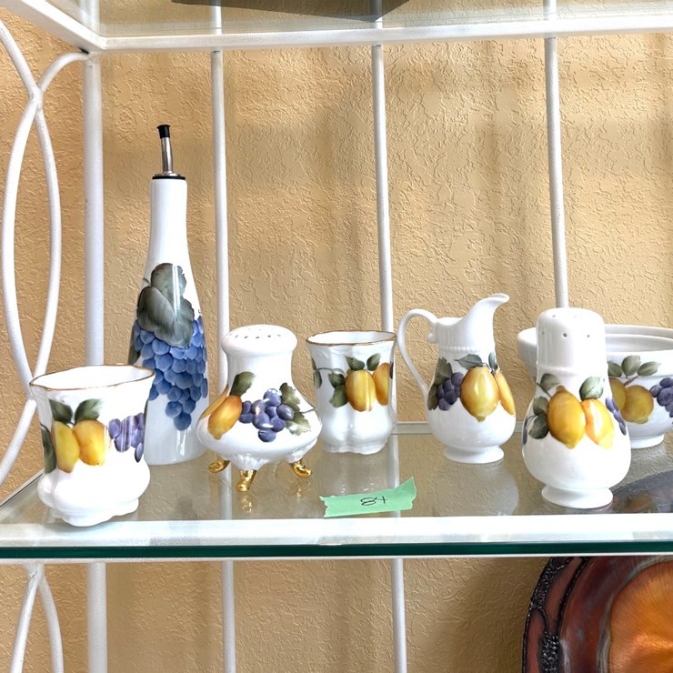 Glassware collection