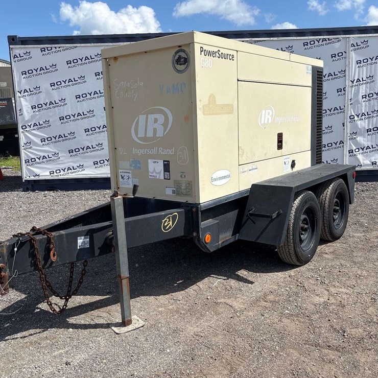 2007 INGERSOLL-RAND G80