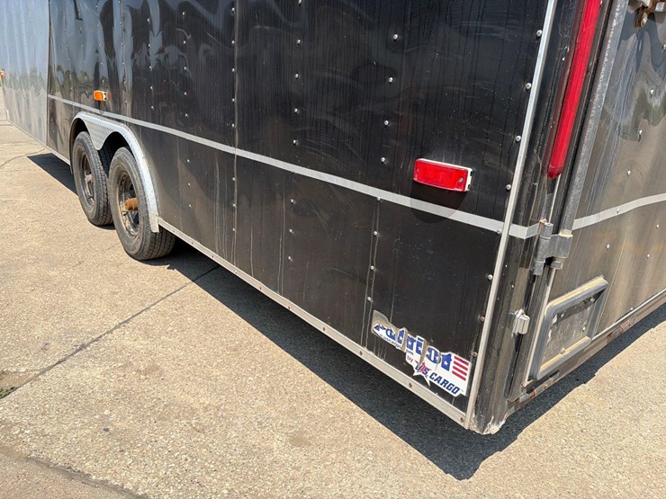 2012-forest-river-7ft-x-24ft-bumper-hitch-enclosed-trailer-image-7
