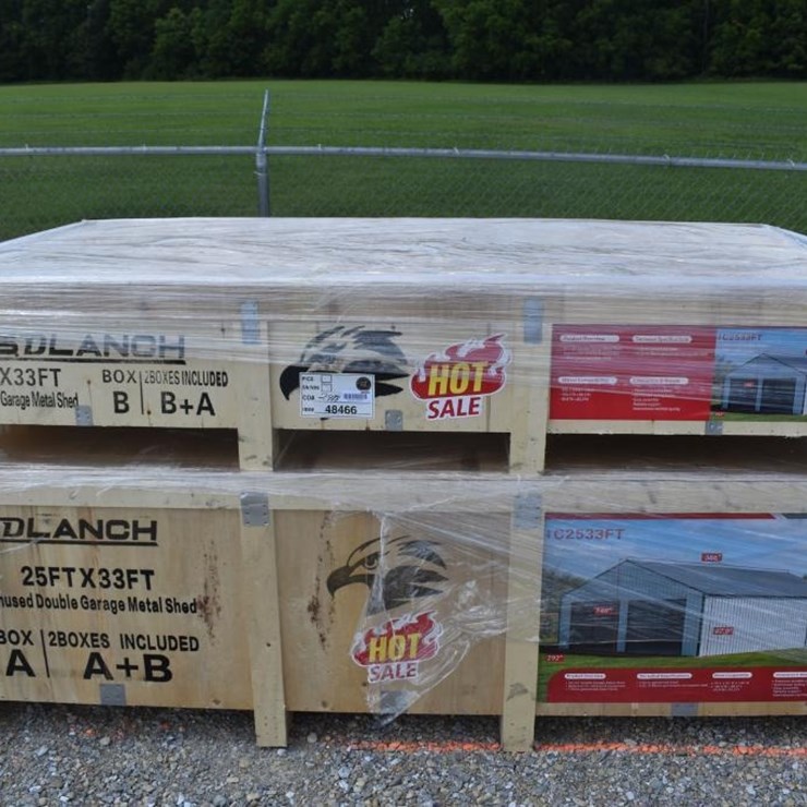 SDLANCH DOUBLE GARAGE SHED 48466