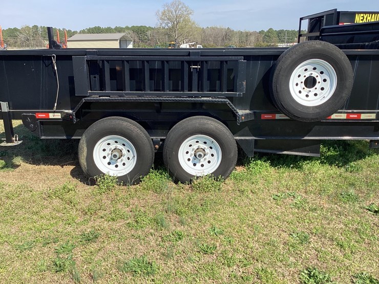 2022-nexhaul-14ft-dump-trailer-with-roll-tarp.-image-1