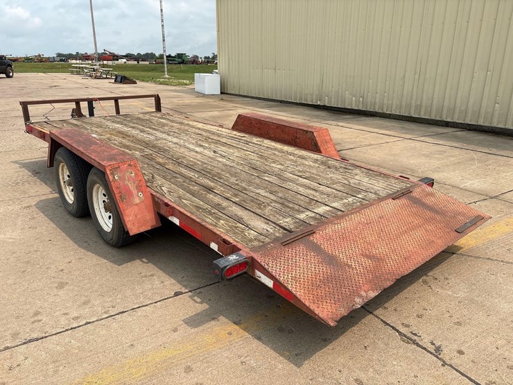 2002-neal-7ft-x-18ft-bumper-hitch-flatbed-trailer-image-4
