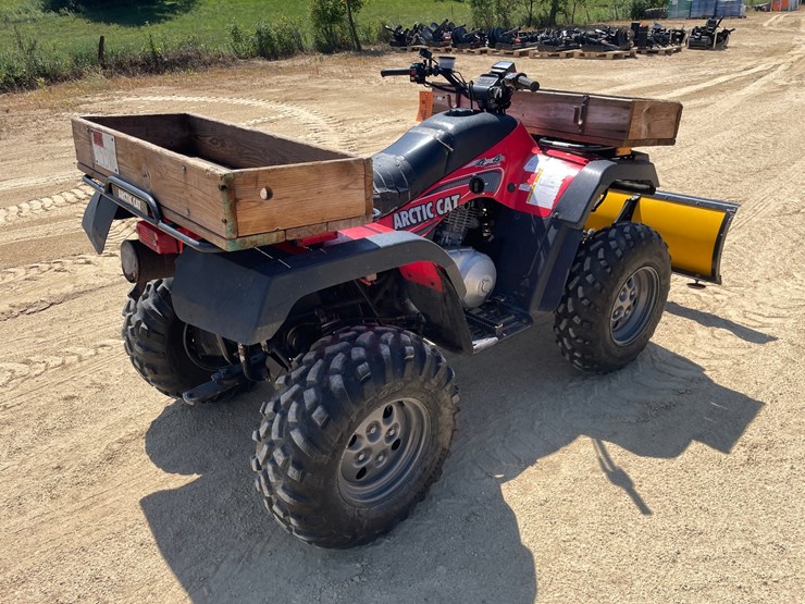 #1226-•-2003-arctic-cat-atv-with-winch-and-plow-(sells-with-bill-of-sale-only)-image-5