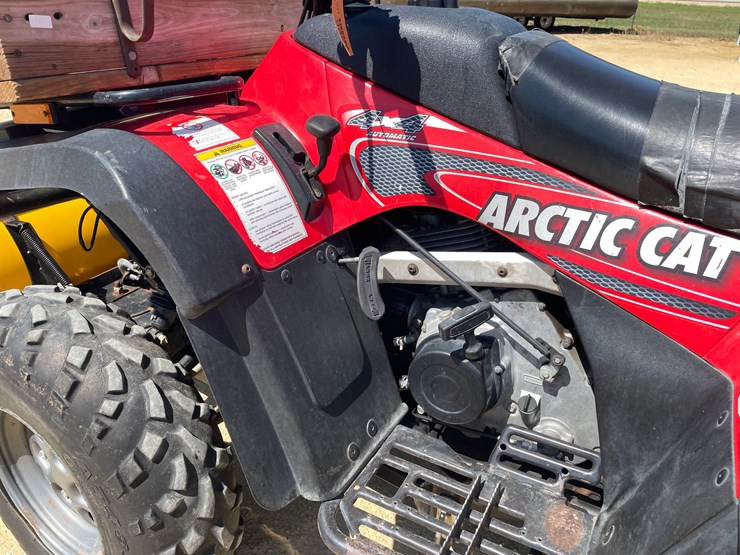 #1226-•-2003-arctic-cat-atv-with-winch-and-plow-(sells-with-bill-of-sale-only)-image-14
