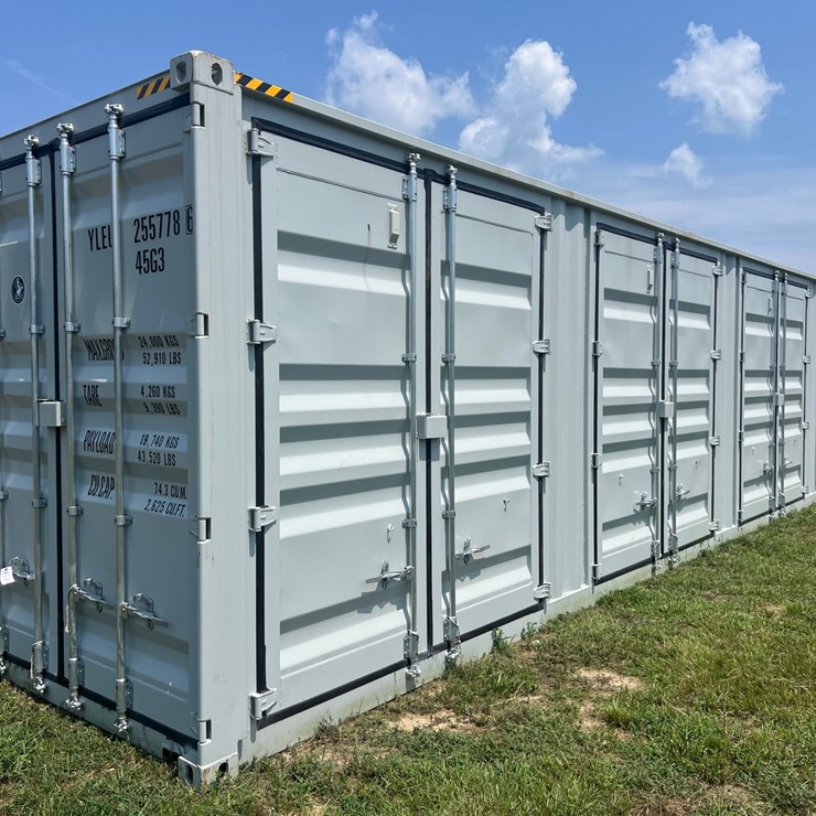 #145 • 5 Door 40'HQ Shipping Container
