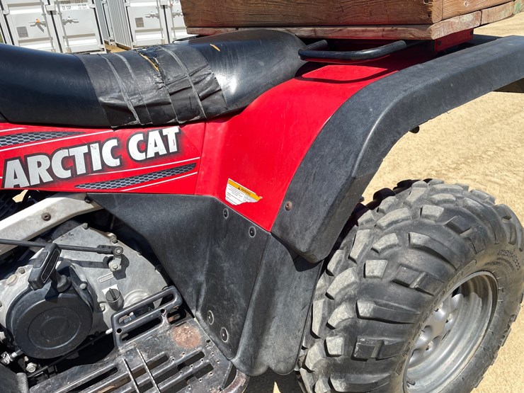 #1226-•-2003-arctic-cat-atv-with-winch-and-plow-(sells-with-bill-of-sale-only)-image-15