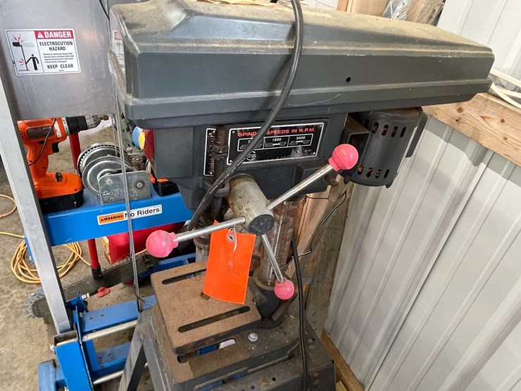 #5734-•-drill-press-on-stand-image-1
