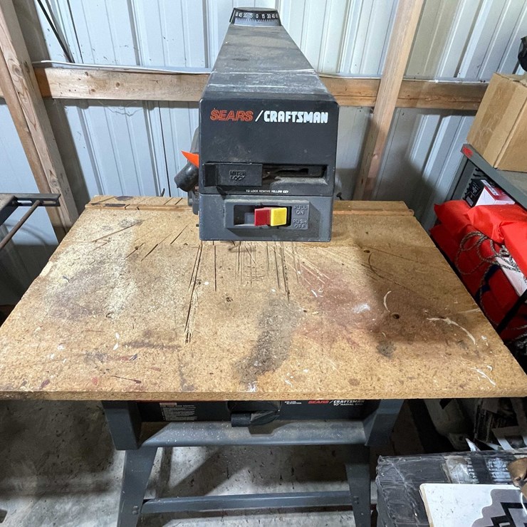 #5738 • Sears Craftsman 10" Radial Saw