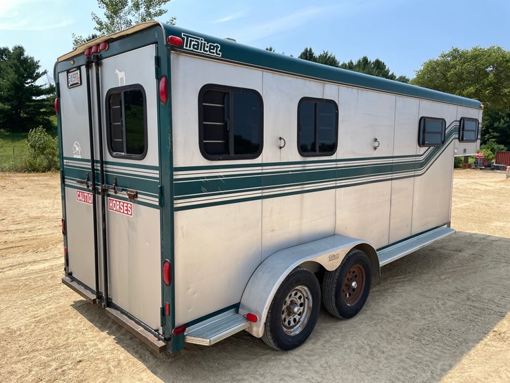 #103-•-1998-trailet-2-horse-trailer-with-overnight-package-(has-wi-title)-image-5