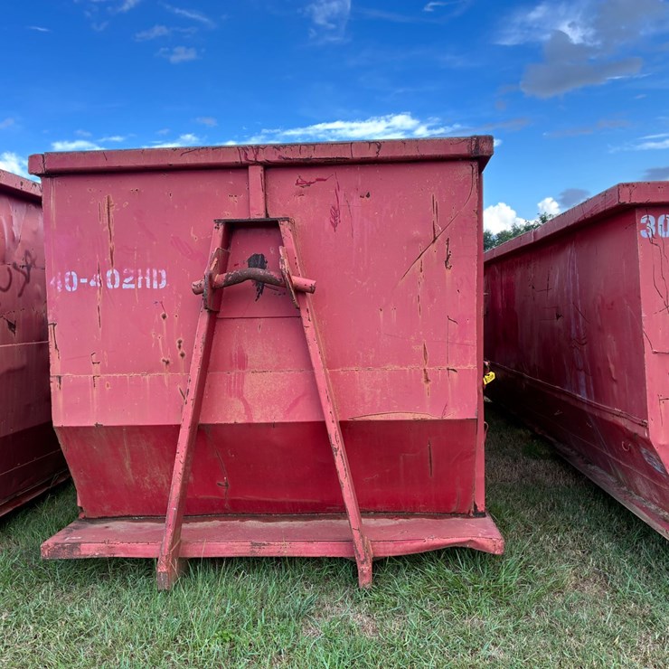 #3708 • 40 yard hook dumpster