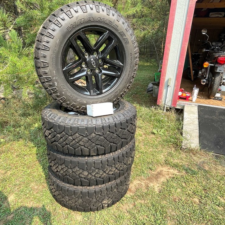 #5732 • (4) Good Year Wrangler Tires