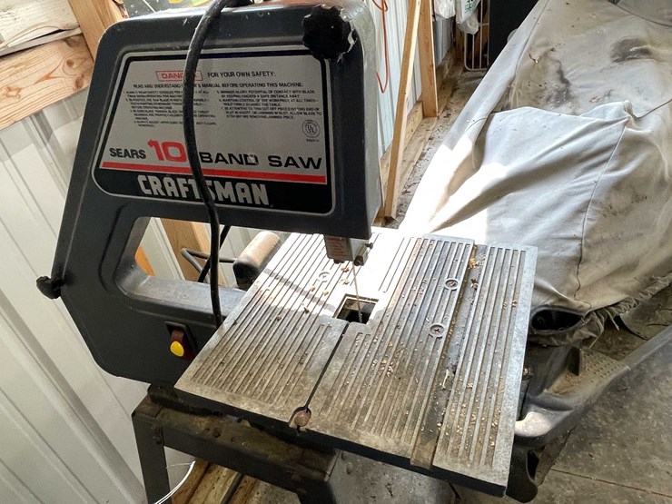 #5733-•-1988-sears-craftsman-10"-band-saw-image-1