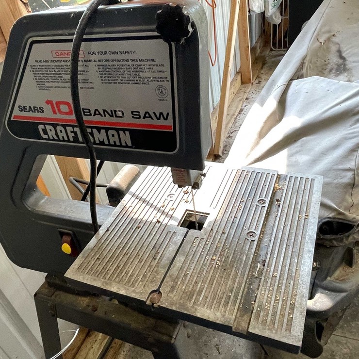 #5733 • 1988 Sears Craftsman 10" Band Saw