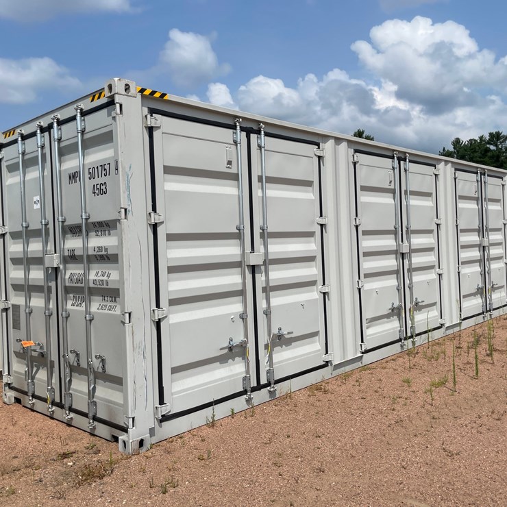 #5643 • 40' High Cube Multi-Door Container (Mosinee, WI)