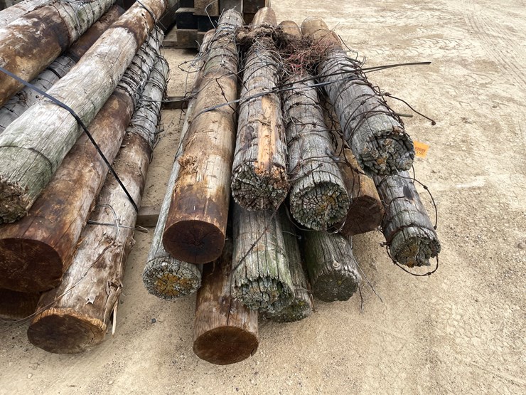 #3612-•-bundle-of-used-round-posts-image-9