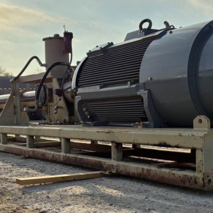 BAKER H PUMP ON SKID WITH ELECTROSPEED POWERSOURCE