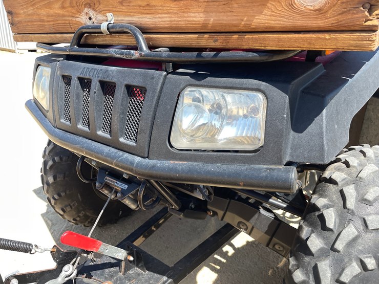 #1226-•-2003-arctic-cat-atv-with-winch-and-plow-(sells-with-bill-of-sale-only)-image-12