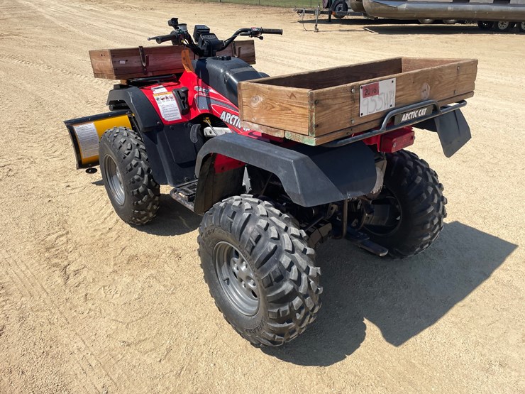 #1226-•-2003-arctic-cat-atv-with-winch-and-plow-(sells-with-bill-of-sale-only)-image-7