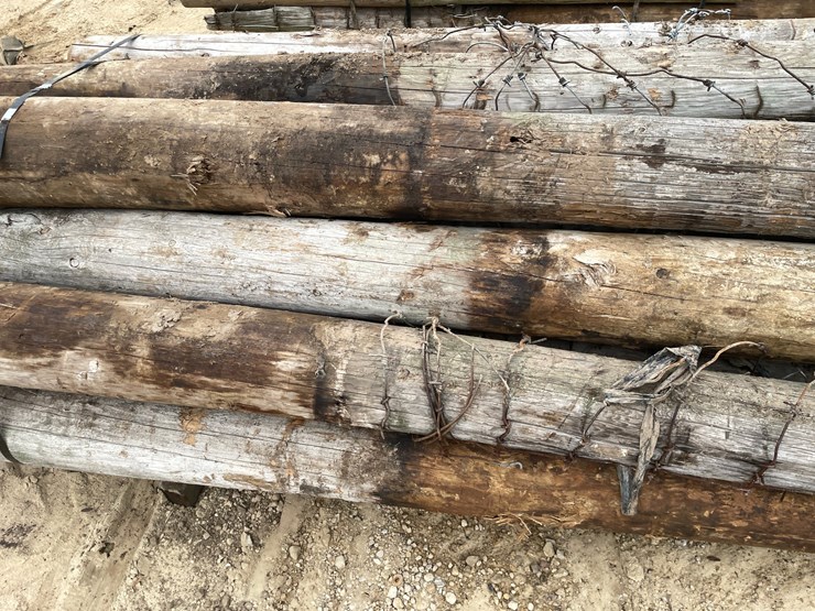 #3618-•-bundle-of-used-round-posts-image-7